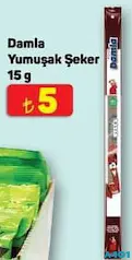 DAMLA YUMUŞAK ŞEKER 15 G fiyat ve kampanya bilgisi